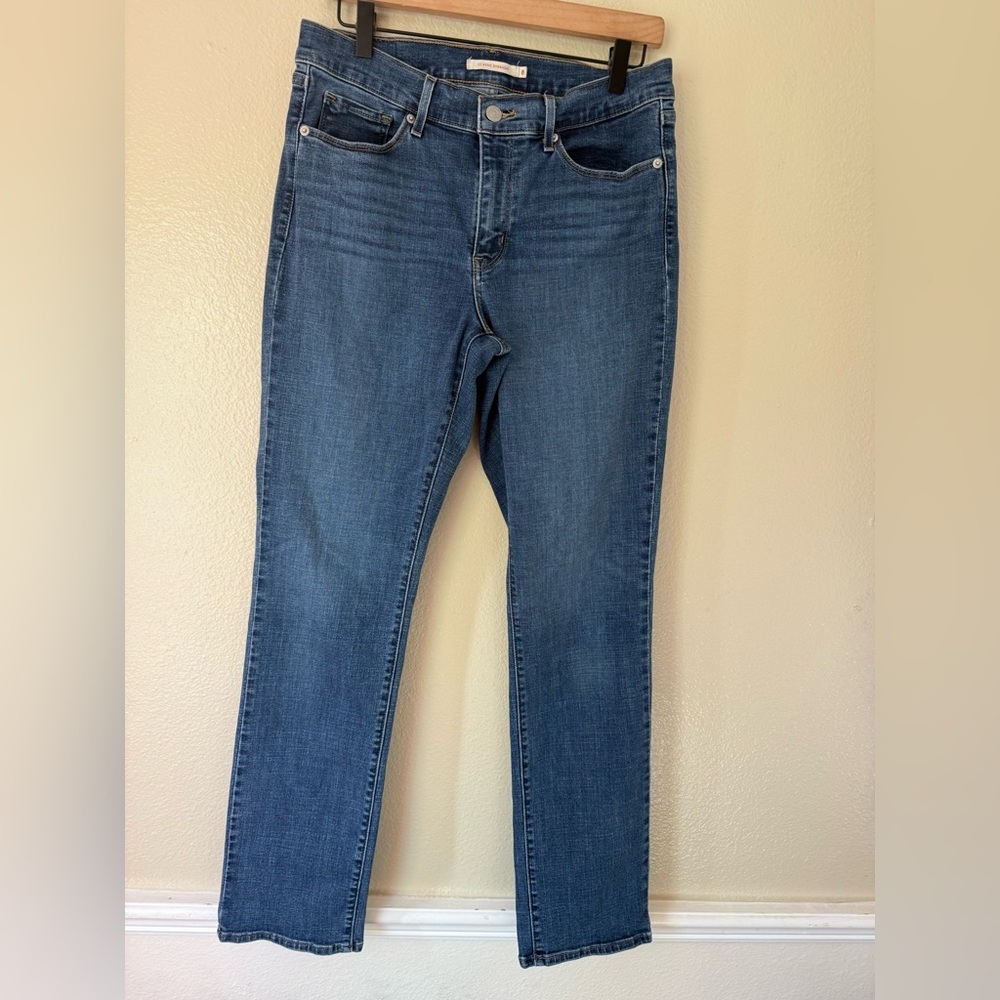 ❇️Levi's Women's Classic Straight Leg Blue Jeans 2 for $22❇️